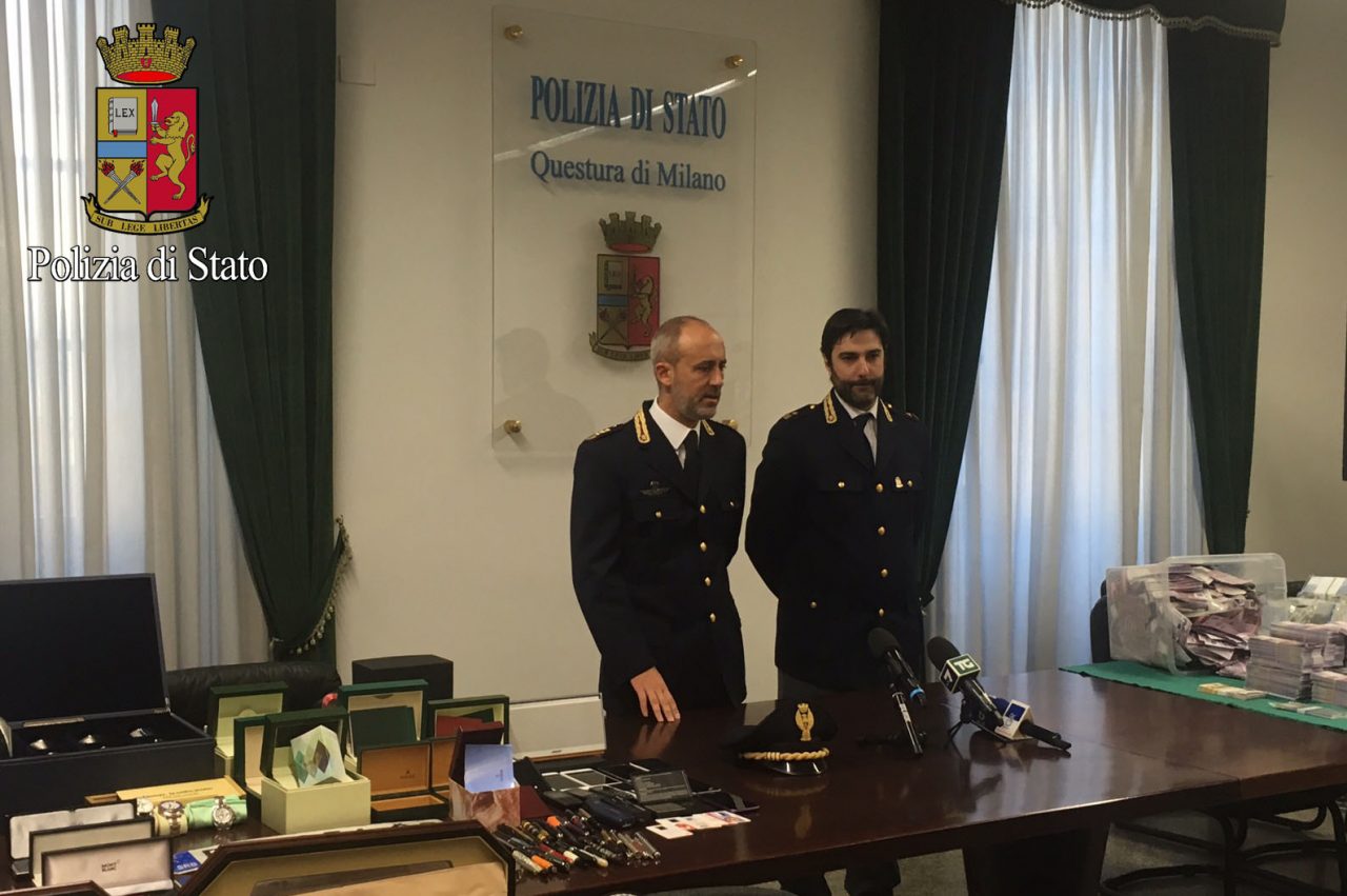 Ladri del sassolino, quattro arresti al campo rom