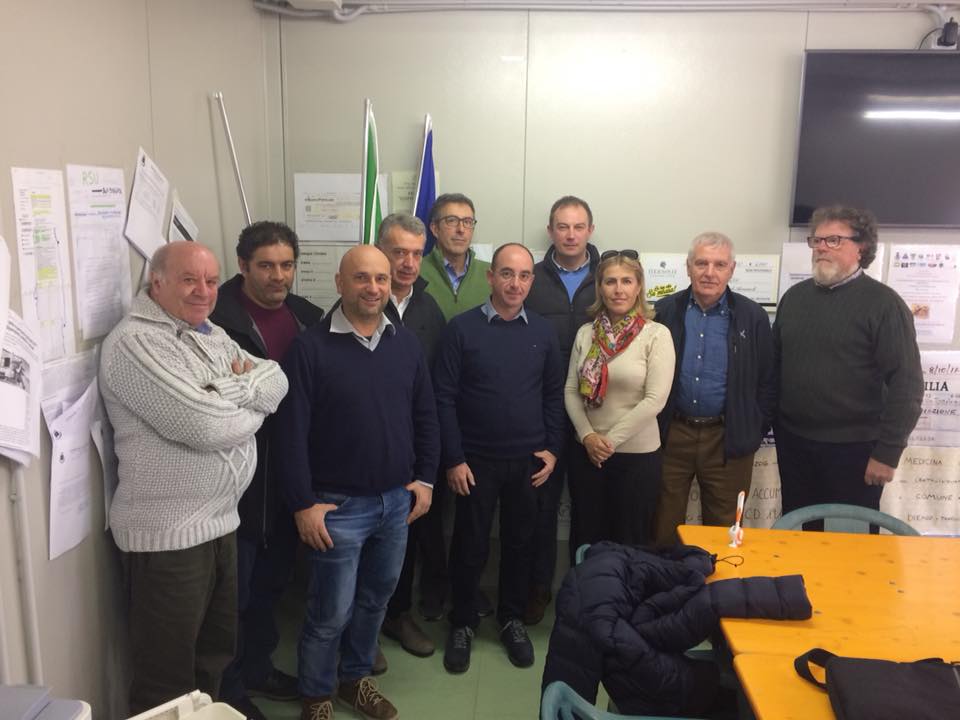 Terremoto in Centro Italia, delegazione dell’Abbiatense ad Accumoli