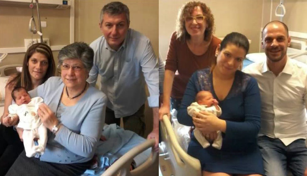 Nonna due volte lo stesso giorno: il record di Maria