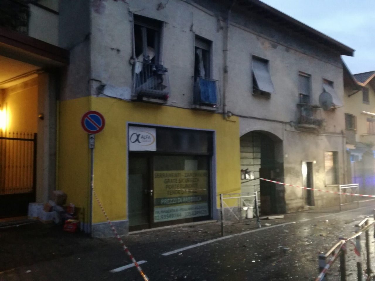 Esplosione Pogliano il sindaco sul posto VIDEO
