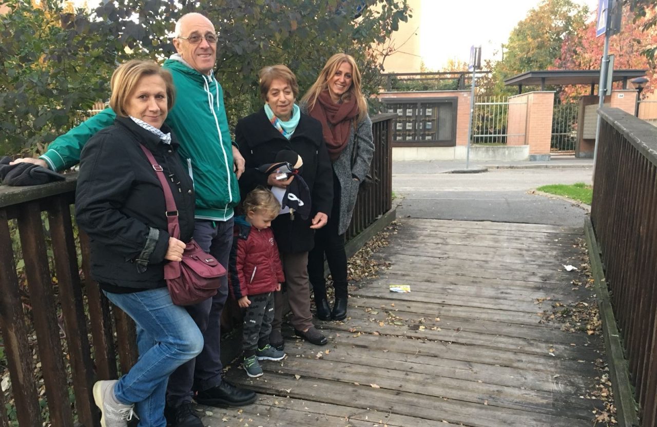 Ponte pericolante in via Gobetti, paura per i residenti