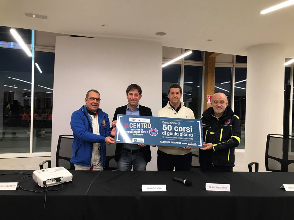 Fabizio Sala: “Protezione Civile e sport uniti nella solidarietà”