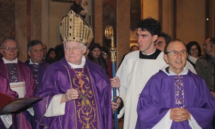 Il Cardinale Scola alla festa per i 150 anni della chiesa S.Stefano a Tradate