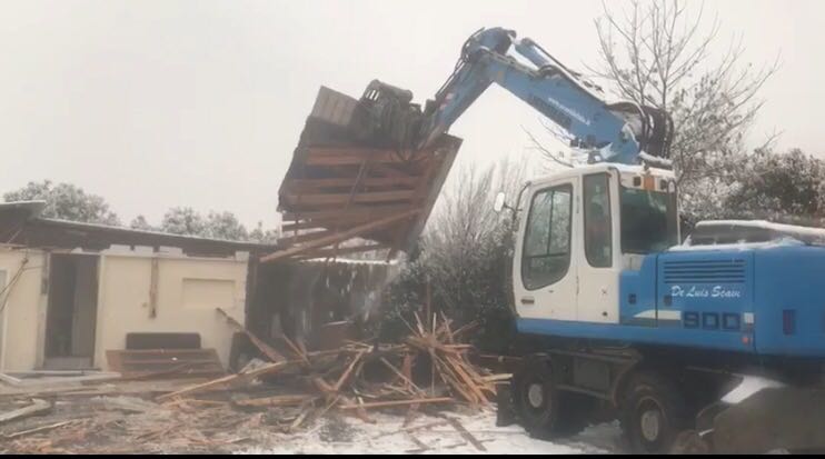 Ruspe in azione sul campo nomadi – IL VIDEO