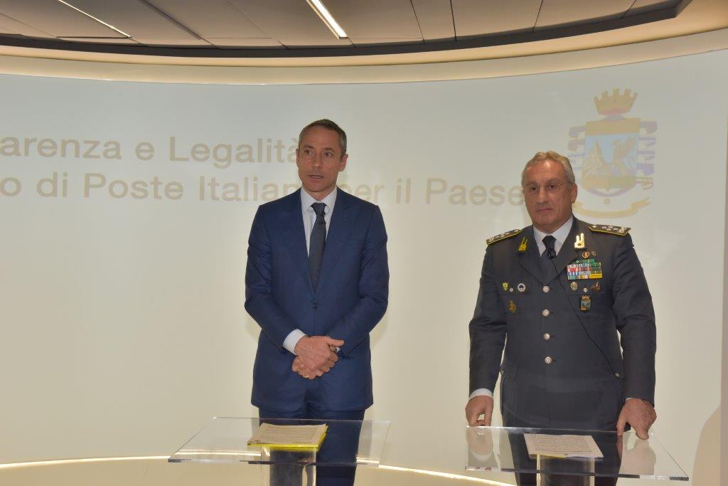 Poste Italiane e Guardia di Finanza insieme per la legalità