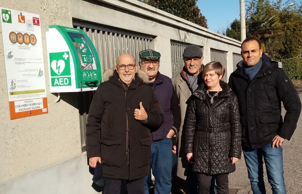 Ecco i defibrillatori: Fagnano è più sicura