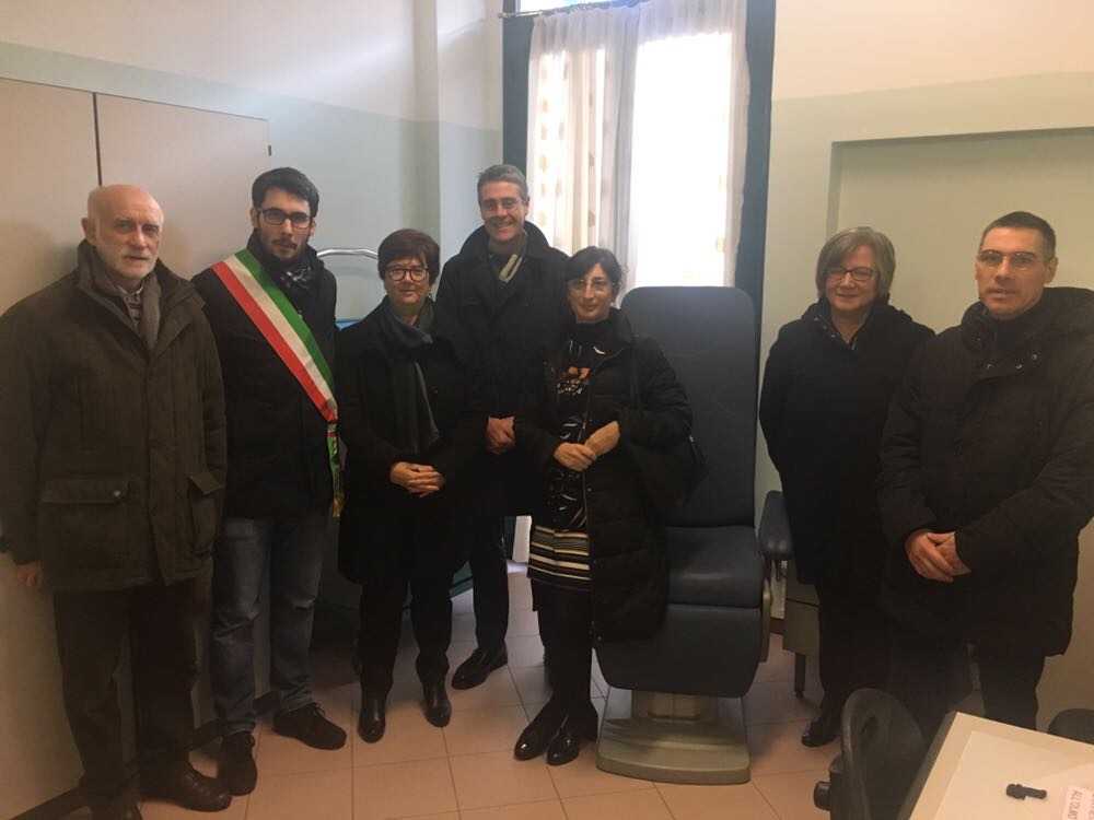 Punto prelievi inaugurato a San Pietro all’Olmo