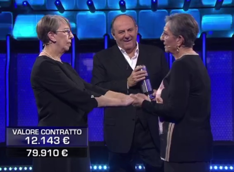 Le sorelle Crivellaro vincono 80mila euro da Gerry Scotti