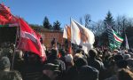 Manifestazione Como in corso il comizio antifascista Pd