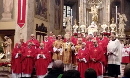 L'arcivescovo Delpini in paese