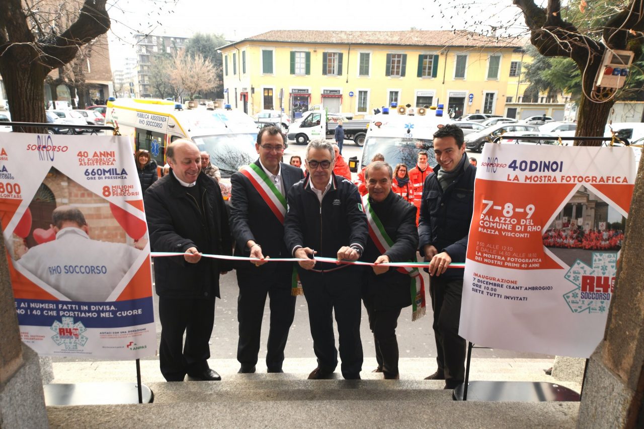 Una mostra in Comune sui primi 40 anni di Rho Soccorso