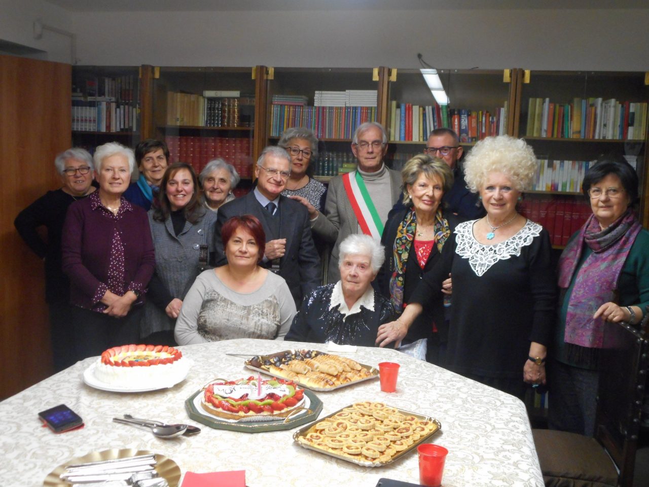 Fagnano Olona ha festeggiato i 104 anni di Maria Sguazzabia