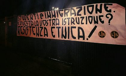 Lotta Studentesca al liceo Tosi "Resistenza etnica!"