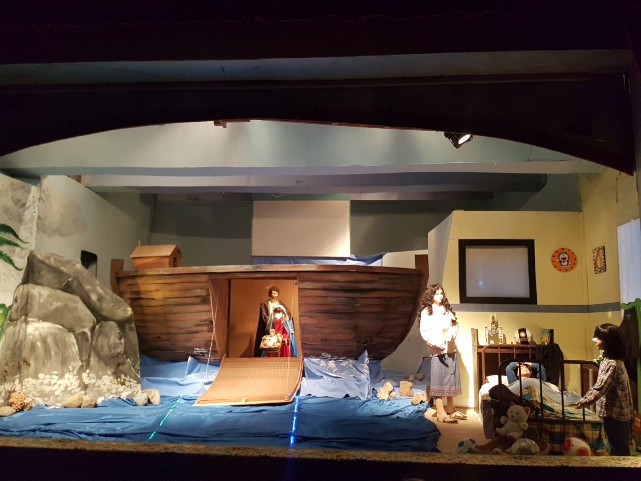 Presepe dei missionari comboniani per un’umanità nuova, ultimo finesettimana