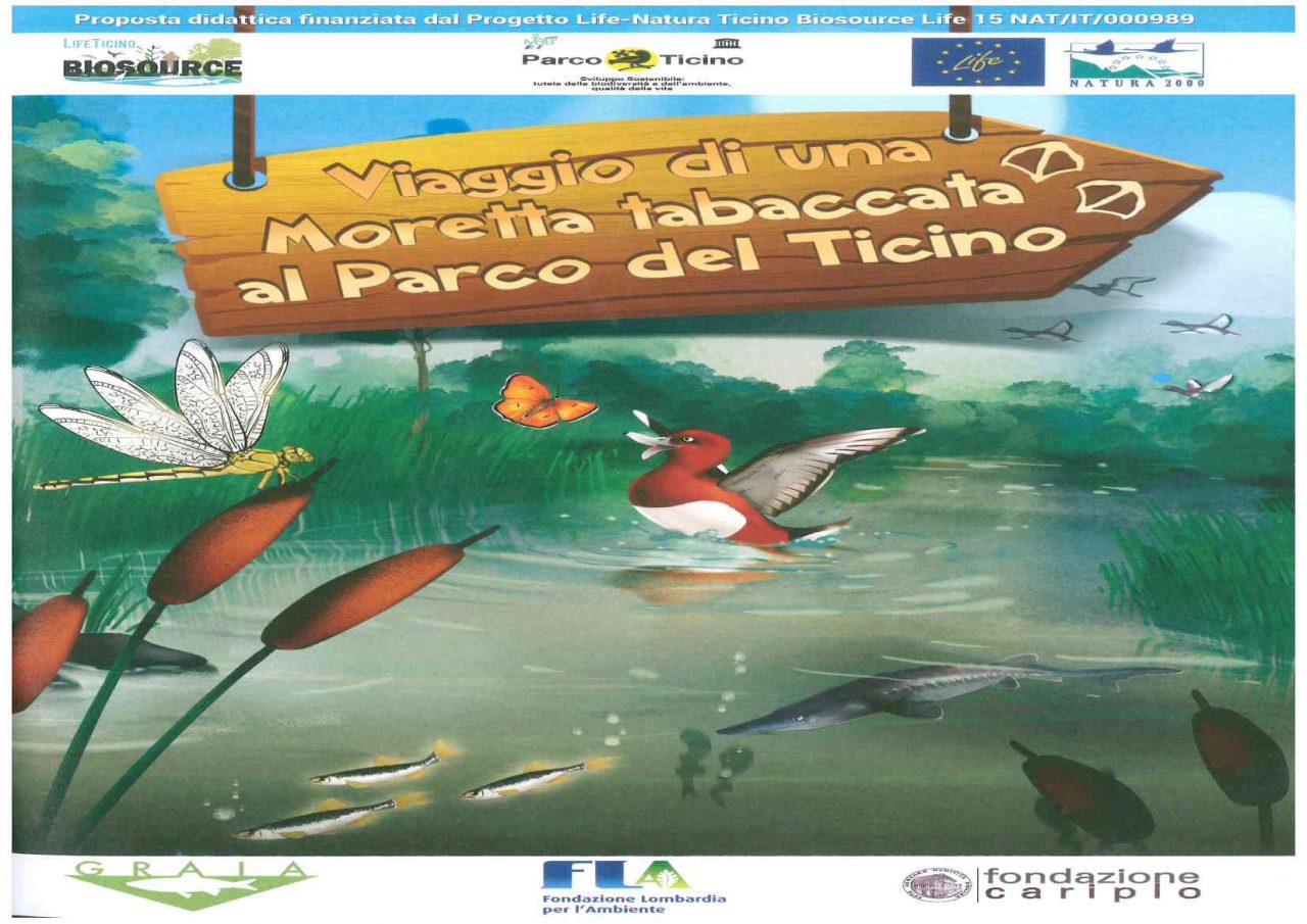 Il Parco del Ticino “raccontato” ai bambini in una storia