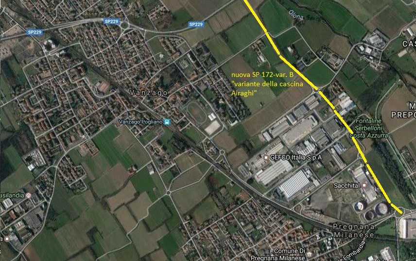 Vanzago, apre il prolungamento di via I Maggio
