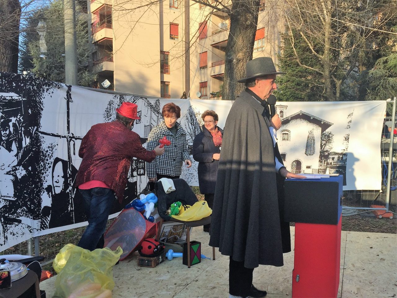 Rievocazione storica a Saronno si inizia con scuole e biciclette