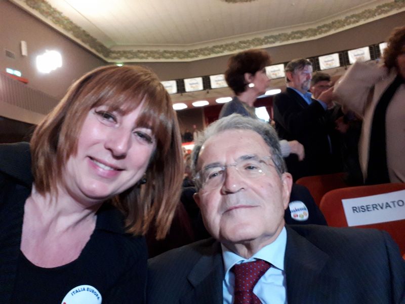 Elezioni: l’ex assessore Cavaterra all’incontro con Prodi