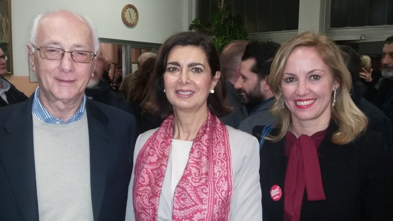Elezioni 2018, Laura Boldrini a Novate per “Liberi e Uguali”