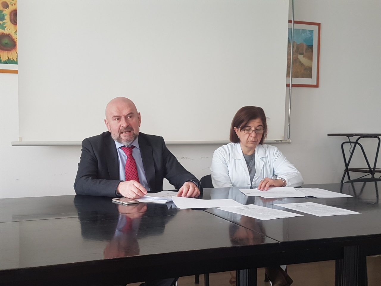 Ospedale Galmarini lavori in corso coi fondi regionali