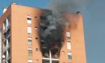 Incendio in un palazzo a Milano - IL VIDEO