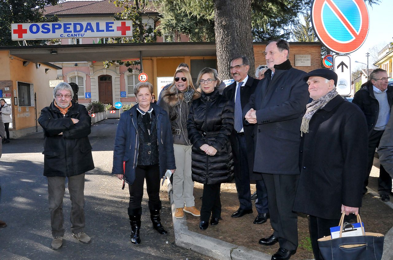 Presidio di FdI per il Pronto soccorso di Abbiategrasso