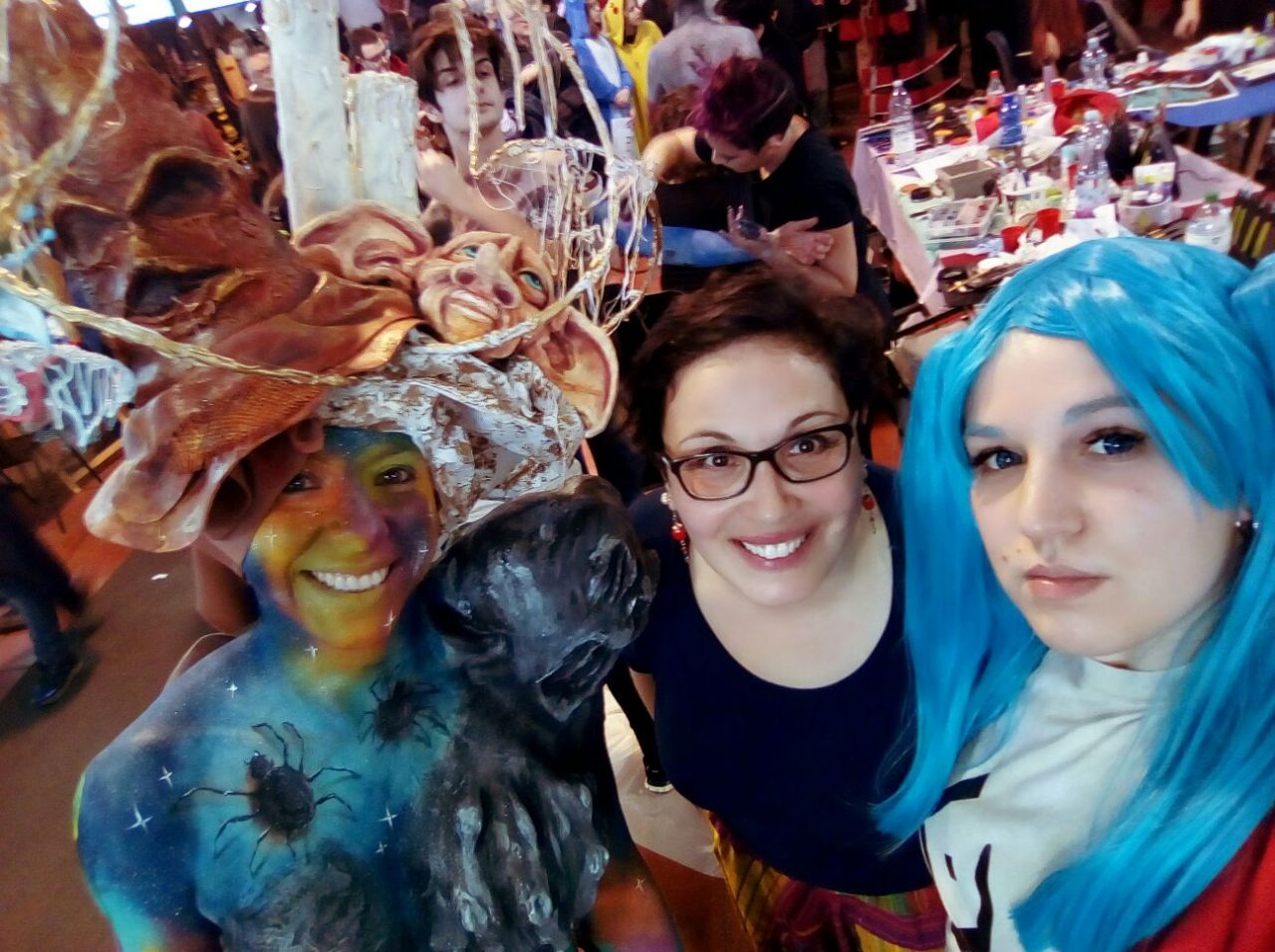 Body painting la lonatese Fanni vola al campionato italiano