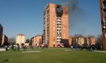 Incendio in un palazzo: gravissimo un ragazzino - LE FOTO