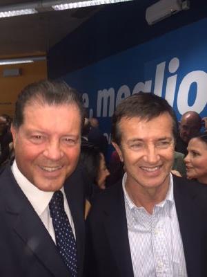 Roberto Colombo candidato con Gori