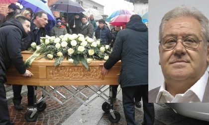Folla e commozione ai funerali di Aldo Ronchi