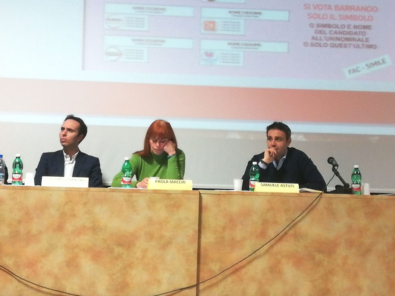 Elezioni politiche e regionali, Astuti al dibattito tra candidati al liceo Grassi