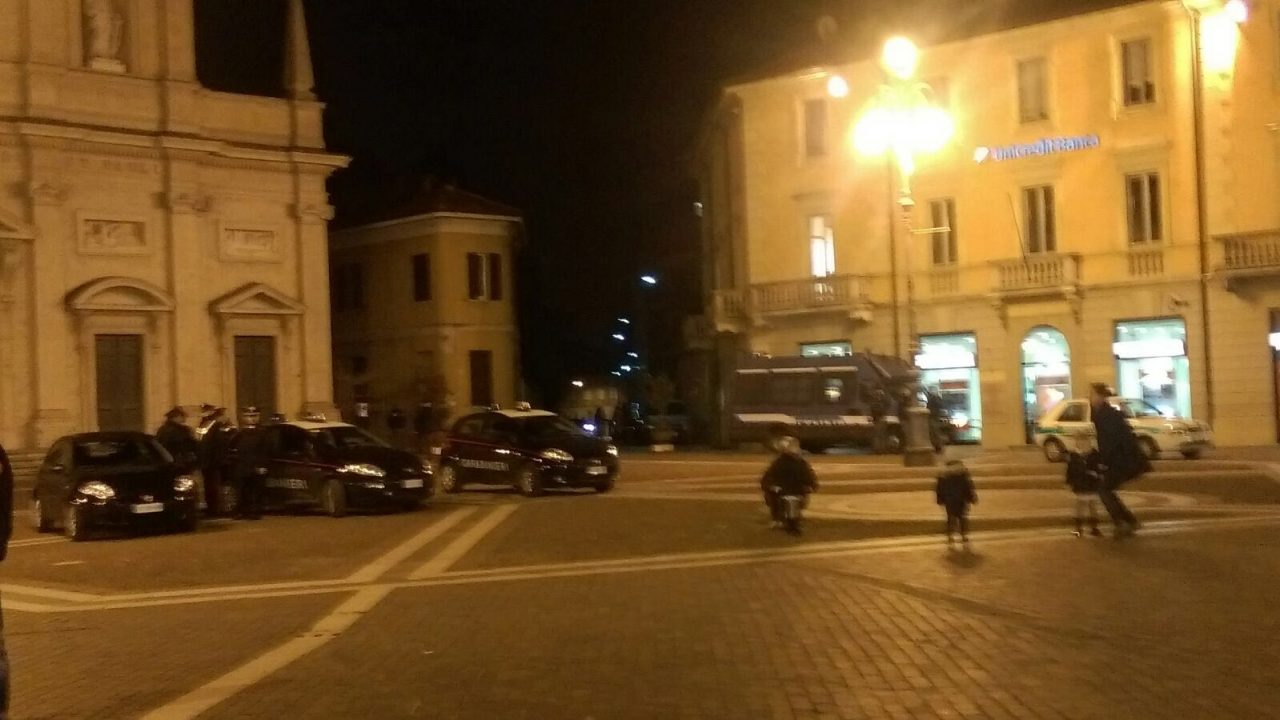 Corteo non autorizzato dei Telos