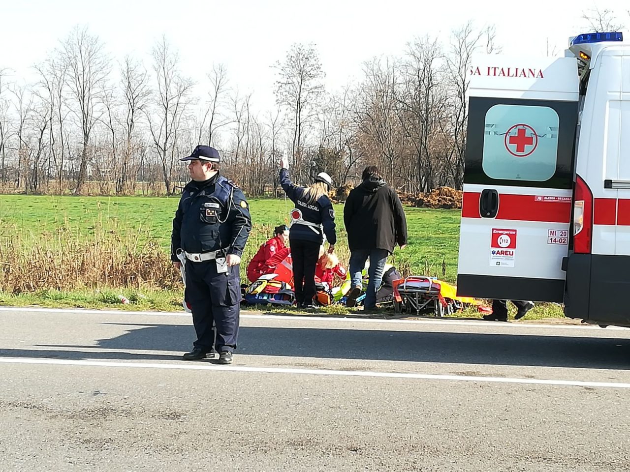 Investito in bici, è gravissimo FOTO