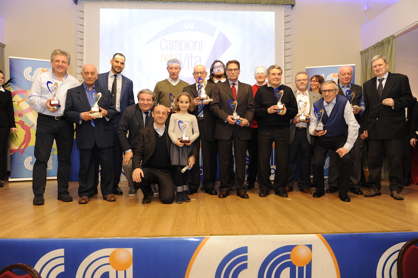 Csi Milano. premiati i 65 campioni nella vita