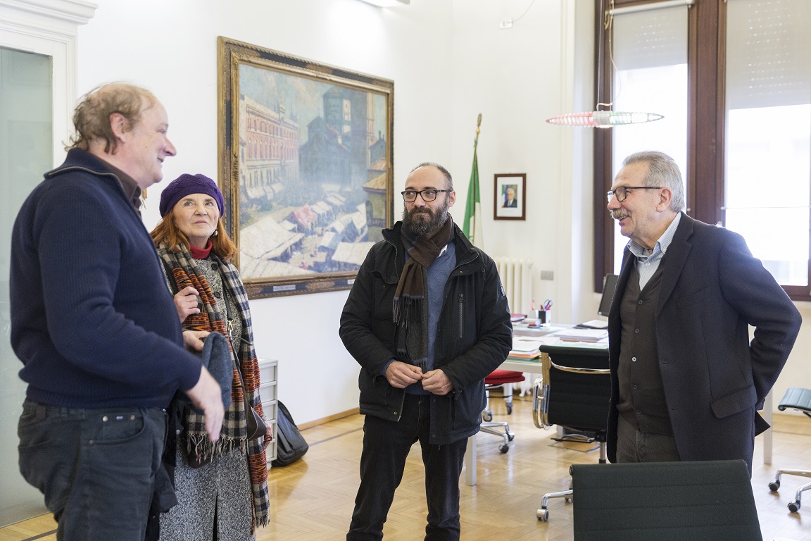 David Tremlett, uno dei più autorevoli pittori murali, a Legnano