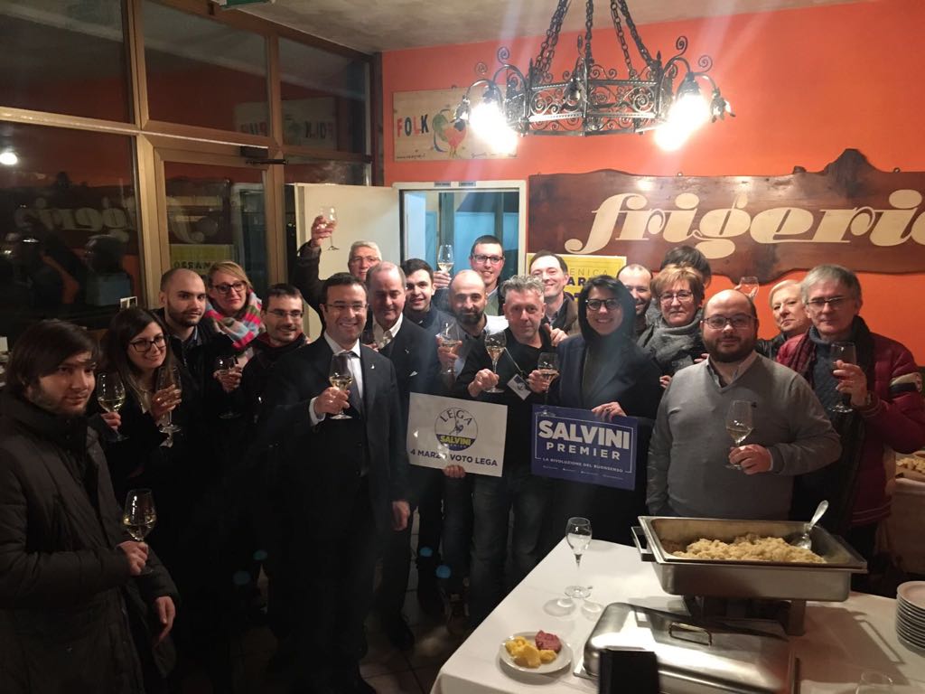 Elezioni politiche e regionali, chiusa la campagna dei leghisti tradatesi