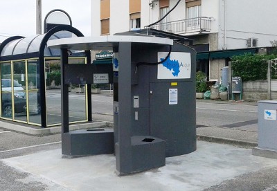 Riparata la casetta dell’acqua danneggiata dai vandali