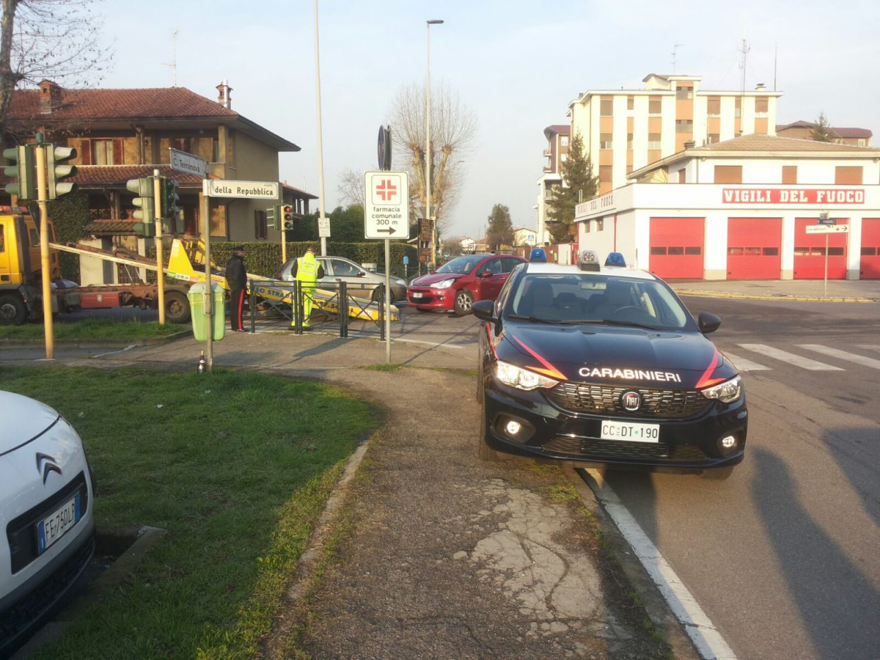Ancora uno scontro in viale della Repubblica