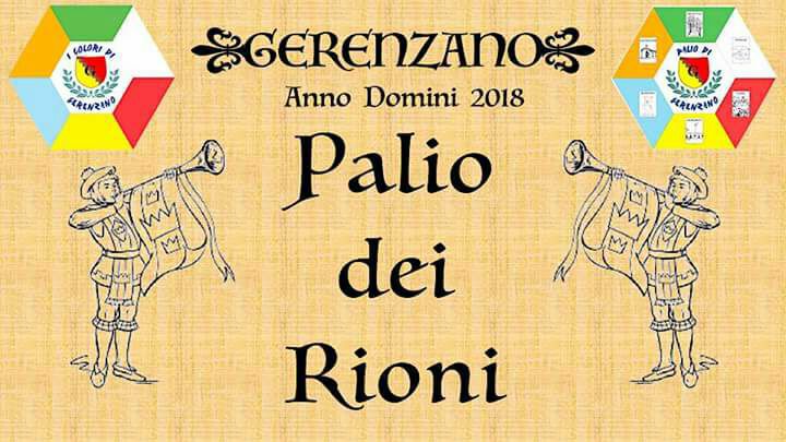 Il palio in piazza a Gerenzano