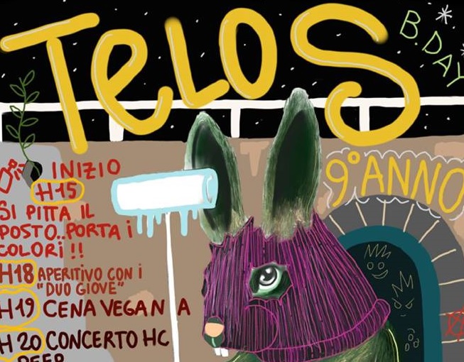 Compleanno Telos, l’ex Cantoni occupata dagli anarchici