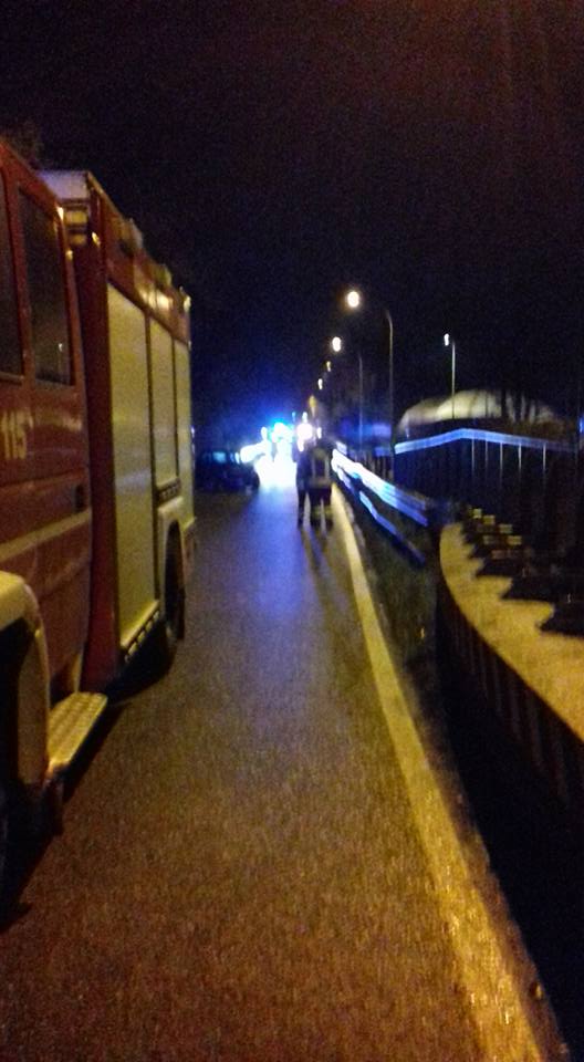 Paura per i Vigili del fuoco di Magenta nella notte