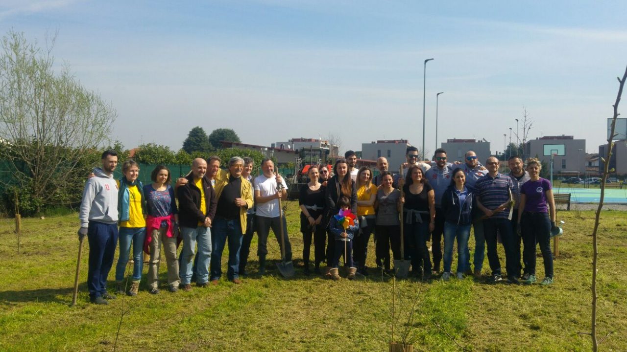 A Cisliano 70 alberi contro lo smog di Milano