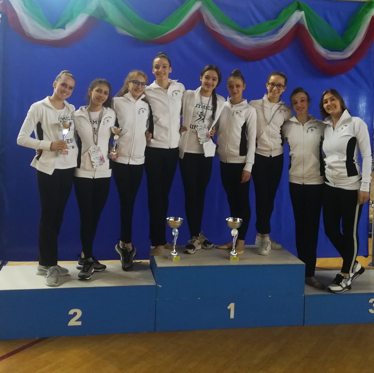 Ginnastica ritmica, la Kinesis brilla ai campionati nazionali