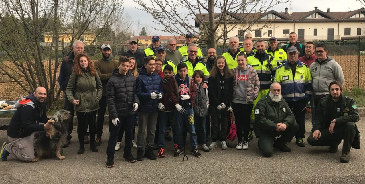 Giornata ecologica a Cairate: “Lamentosi assenti”