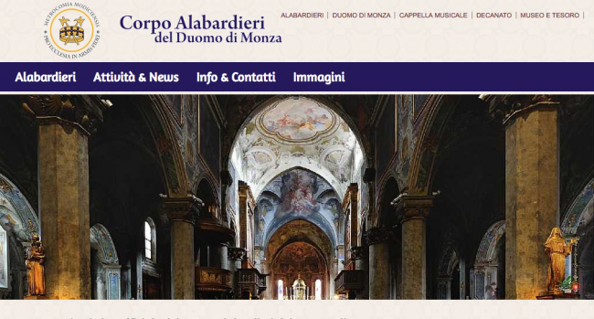 Alabardieri di Monza: sito ufficiale oltraggiato dagli hacker in chiave porno