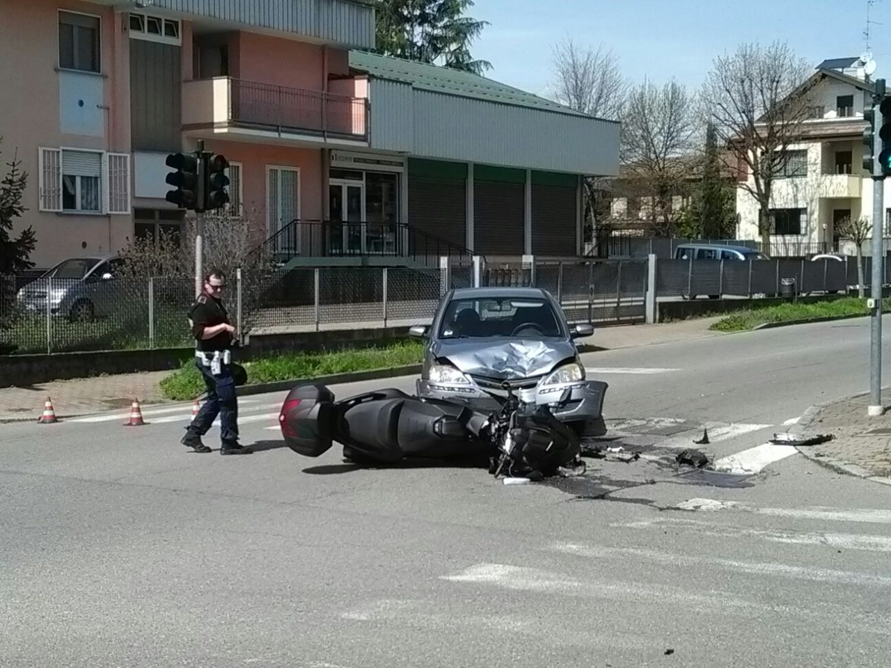 Grave incidente stradale a Garbagnate Milanese