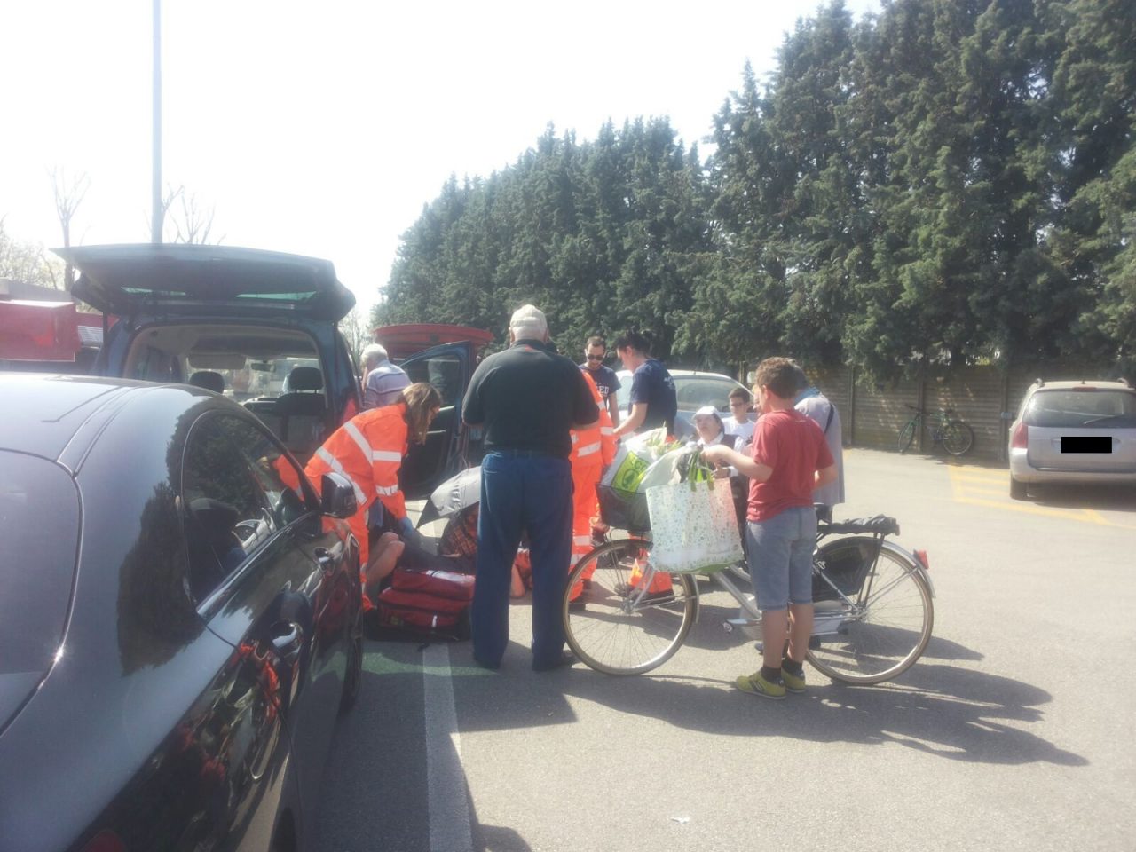 Malore al mercaro: donna in ospedale