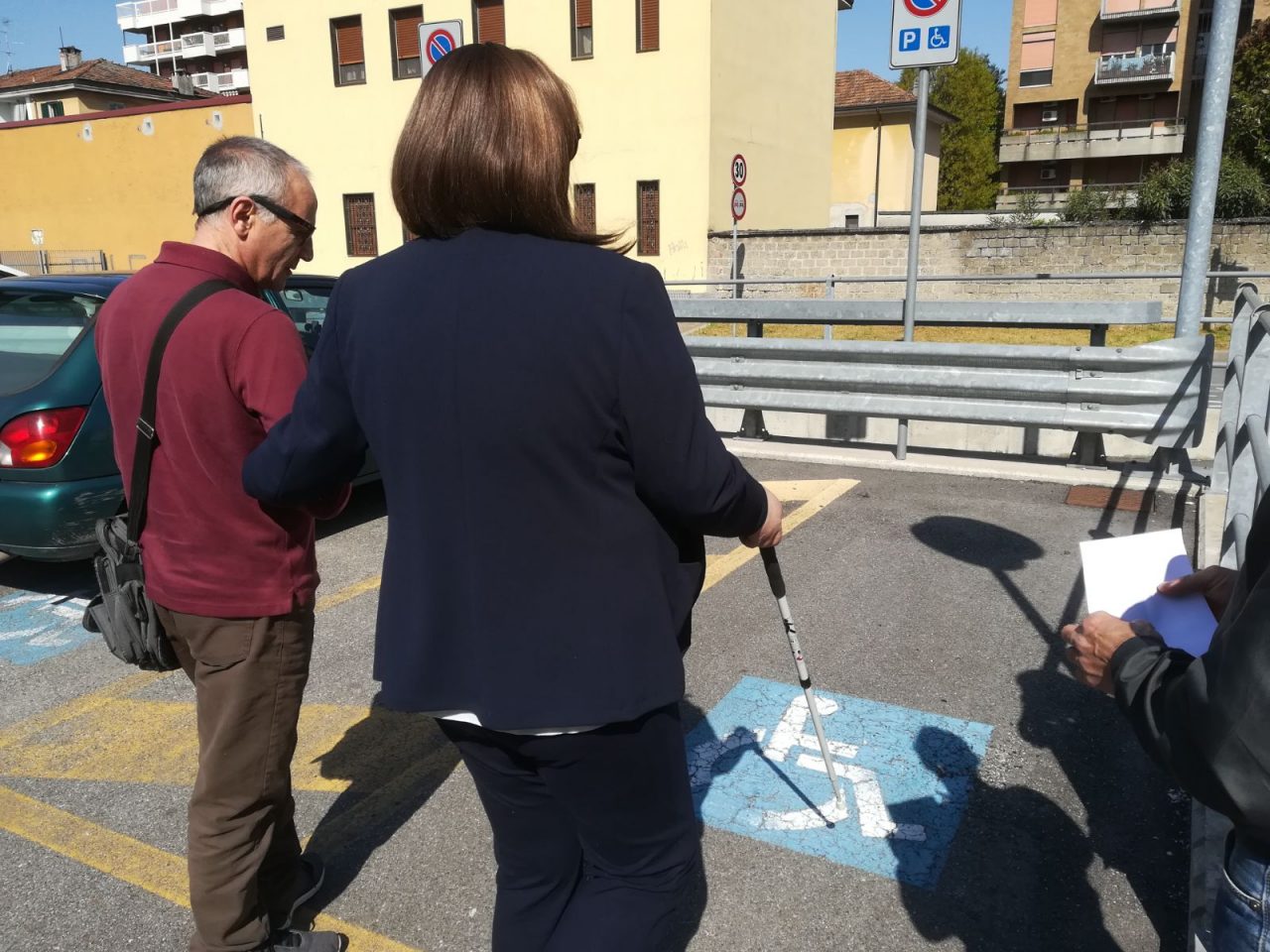 Sopralluogo a Turbigo dell’associazione disabili – LE FOTO