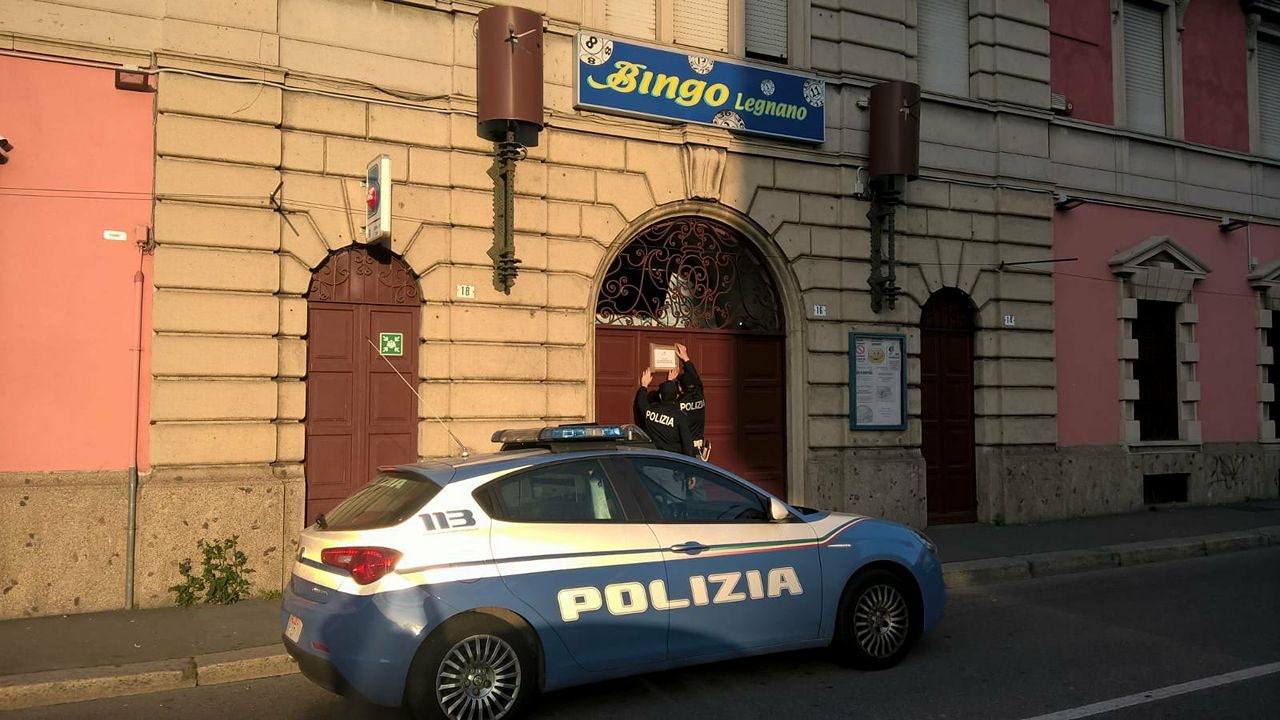 La Questura chiude il Bingo di Legnano per 15 giorni