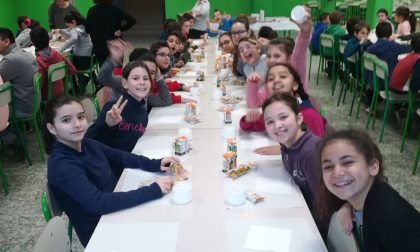 Colazione in classe a San Vittore Olona FOTO